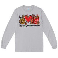 Moon Dust peace love  hot chocolate Long Sleeve Tee - AdoDesignShop