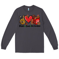 Smoke peace love  hot chocolate Long Sleeve Tee - AdoDesignShop