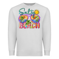 Dove Grey salty beach Premium Sweatshirt - MaliasSmallBusiness