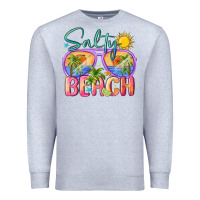 Heather Grey salty beach Premium Sweatshirt - MaliasSmallBusiness