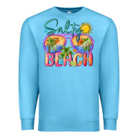 Ocean Blue salty beach Premium Sweatshirt - MaliasSmallBusiness