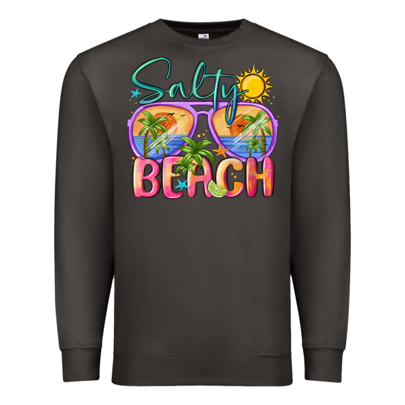 Salty Beach Premium Sweatshirt by MaliasSmallBusiness | Teevron