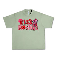 Oil Green kiss machine Urban Heavy Tee - FaDigitalArtStudio