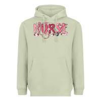 Matcha nurse breast cancer awareness Heavyweight Hoodie - MaliasSmallBusiness