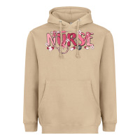 Mushroom nurse breast cancer awareness Heavyweight Hoodie - MaliasSmallBusiness