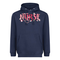 Navy nurse breast cancer awareness Heavyweight Hoodie - MaliasSmallBusiness