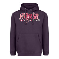 Plum nurse breast cancer awareness Heavyweight Hoodie - MaliasSmallBusiness