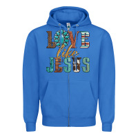 True Royal love like jesus Zipper Hoodie - Artiststas