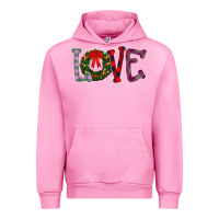 Fuchsia Pink Love Christmas Urban Hoodie - Bettercallsaul