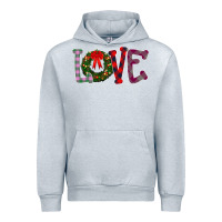 Heather Grey Love Christmas Urban Hoodie - Bettercallsaul