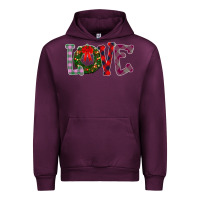 Mauve Wine Love Christmas Urban Hoodie - Bettercallsaul
