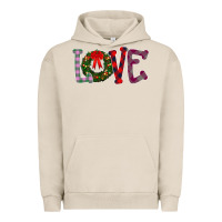 Pigment French Oak Love Christmas Urban Hoodie - Bettercallsaul