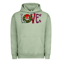 Pigment Oil Green Love Christmas Urban Hoodie - Bettercallsaul