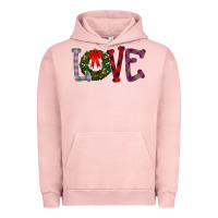 Pigment Salmon Love Christmas Urban Hoodie - Bettercallsaul
