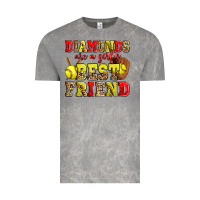 Cloud Rock diamonds are a girl's best friend softball Vintage Tee - Zillion Design Studio
