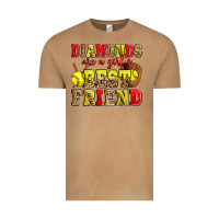 Vintage Camel diamonds are a girl's best friend softball Vintage Tee - Zillion Design Studio