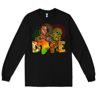 Black dope juneteenth Long Sleeve Tee - AdoDesignShop