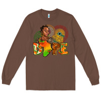 Chestnut dope juneteenth Long Sleeve Tee - AdoDesignShop