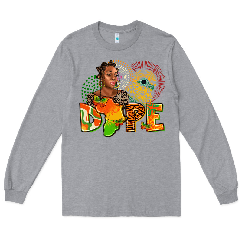Dope Juneteenth Long Sleeve Tee by AdoDesignShop | Teevron