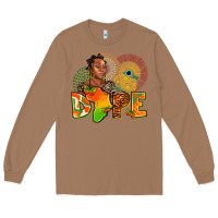 Toasted Coconut dope juneteenth Long Sleeve Tee - AdoDesignShop
