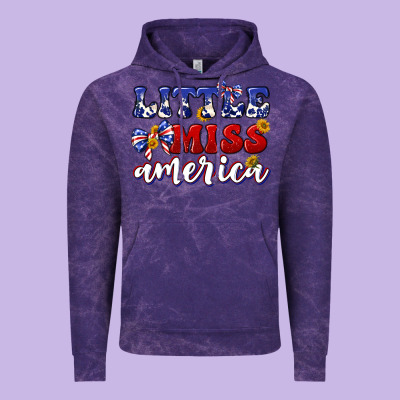 Vintage Hoodie little miss america
