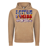 Vintage Coffee little miss america Vintage Hoodie - texasbilliewilder