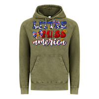 Vintage Olive little miss america Vintage Hoodie - texasbilliewilder