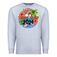 Heather Grey family cruise 2024 Premium Sweatshirt - MaliasSmallBusiness