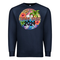 Navy family cruise 2024 Premium Sweatshirt - MaliasSmallBusiness