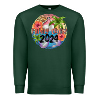 Sports Green family cruise 2024 Premium Sweatshirt - MaliasSmallBusiness