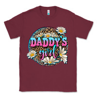 Burgundy daddy's girl Classic Tee - AdoDesignShop