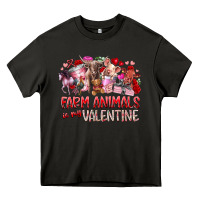 Asphalt farm animals is my valentine Heavy Core Tee - RacoonDesign