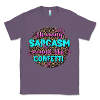 Lavender throwing sarcasm around like confetti Classic Tee - AdoDesignShop
