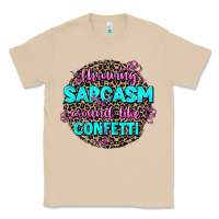 Mushroom throwing sarcasm around like confetti Classic Tee - AdoDesignShop
