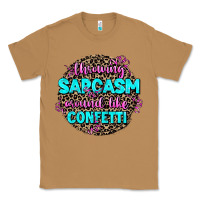 Toasted Coconut throwing sarcasm around like confetti Classic Tee - AdoDesignShop