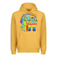 Mustard Lgbtq İ'm Cool With İt Premium Hoodie - BundleAndBundleShop