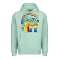 Seafoam Lgbtq İ'm Cool With İt Premium Hoodie - BundleAndBundleShop