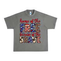 Tornado Home of the free because of the brave Urban Heavy Tee - Neo Western