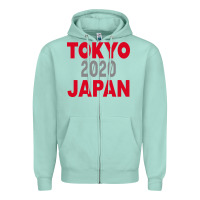 Seafoam Tokyo 2020 Japan Zipper Hoodie - Bettercallsaul