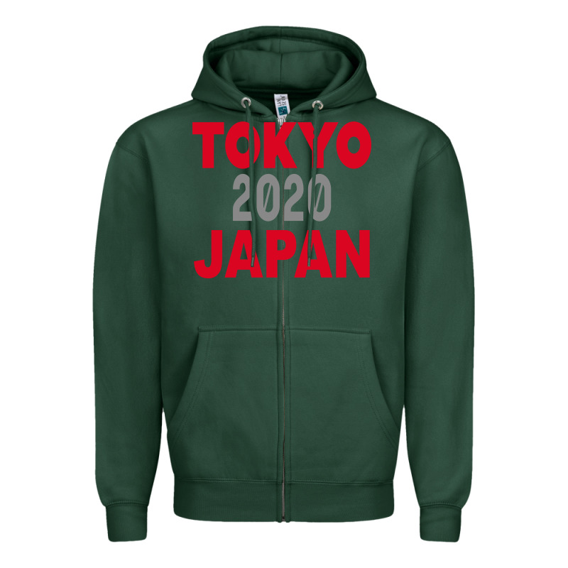 Tokyo 2020 Japan Zipper Hoodie by Bettercallsaul | Teevron