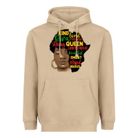 Mushroom black woman africa silhouette Heavyweight Hoodie - MaliasSmallBusiness