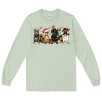 Matcha christmas chihuahua pitbull pug dachshund Long Sleeve Tee - JahusDesignShop