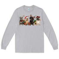 Moon Dust christmas chihuahua pitbull pug dachshund Long Sleeve Tee - JahusDesignShop