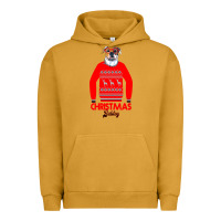 Pigment Peanut Butter Christmas Buldog Urban Hoodie - Bettercallsaul