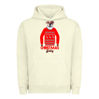 Pigment Pistachio Christmas Buldog Urban Hoodie - Bettercallsaul