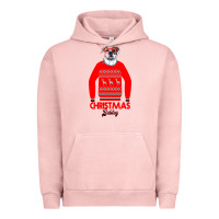 Pigment Salmon Christmas Buldog Urban Hoodie - Bettercallsaul