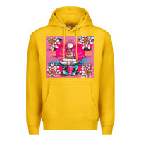 Lemon v.d gnome and lotus tumbler Premium Hoodie - AdoDesignShop
