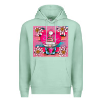 Seafoam v.d gnome and lotus tumbler Premium Hoodie - AdoDesignShop