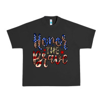 Pigment Black Honor the brave Urban Heavy Tee - Neo Western