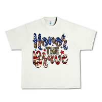 Pistachio Honor the brave Urban Heavy Tee - Neo Western